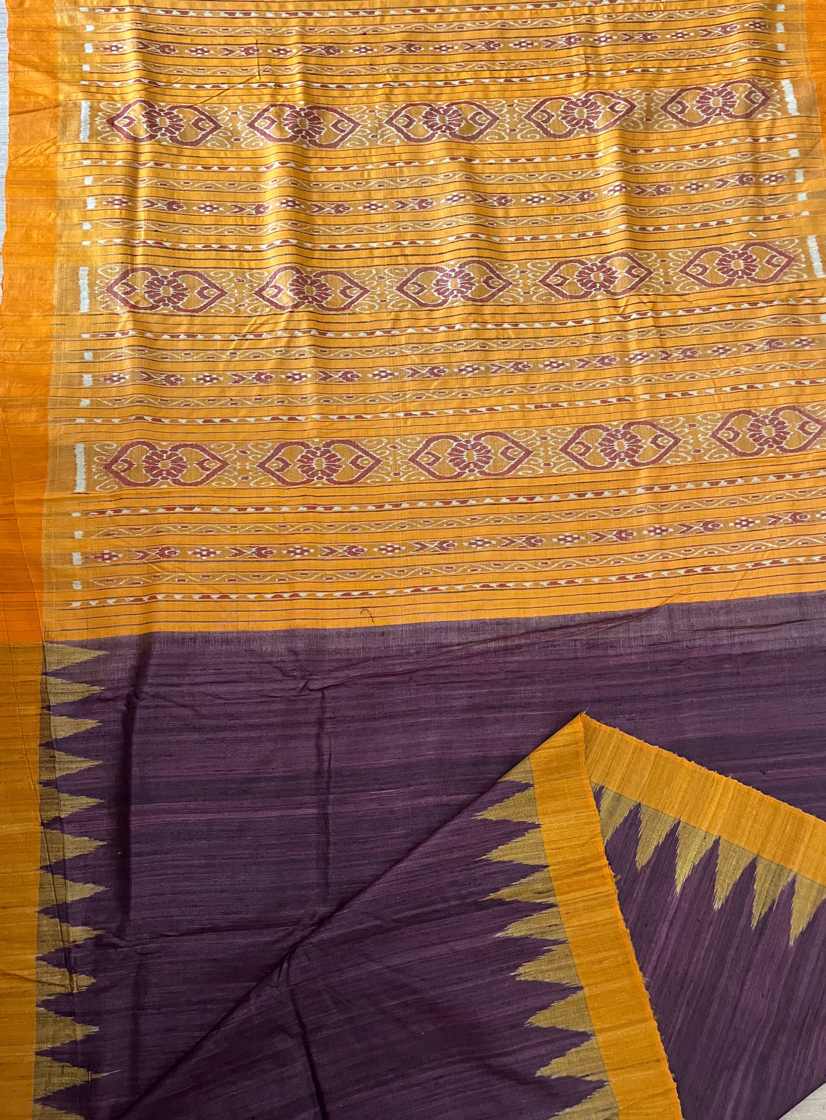 Tussar Silk Saree - Utkalika Odisha